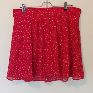 Old Navy high waisted pattern skirt